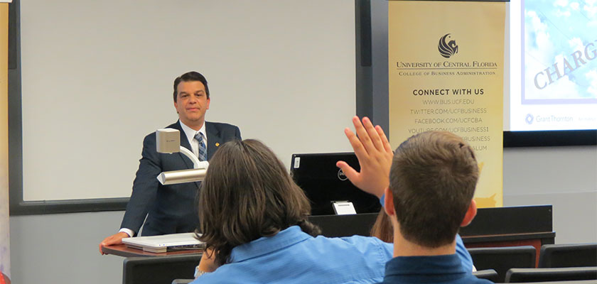 Grant Thornton's Mitch Less Speaks at #UCFBusiness Dean's Leadership ...