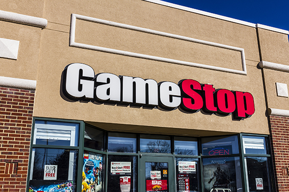 GameStop storefront