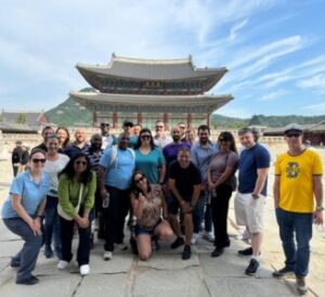 EMBA 2025 students in Seoul, South Korea