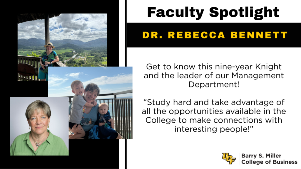 Faculty Spotlight: Rebecca Bennett, Ph.D.